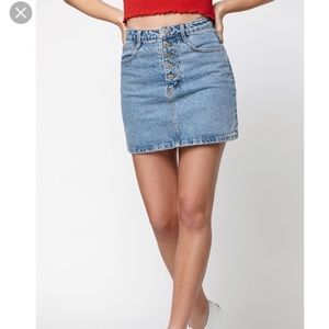 denim shirt from brandy melville